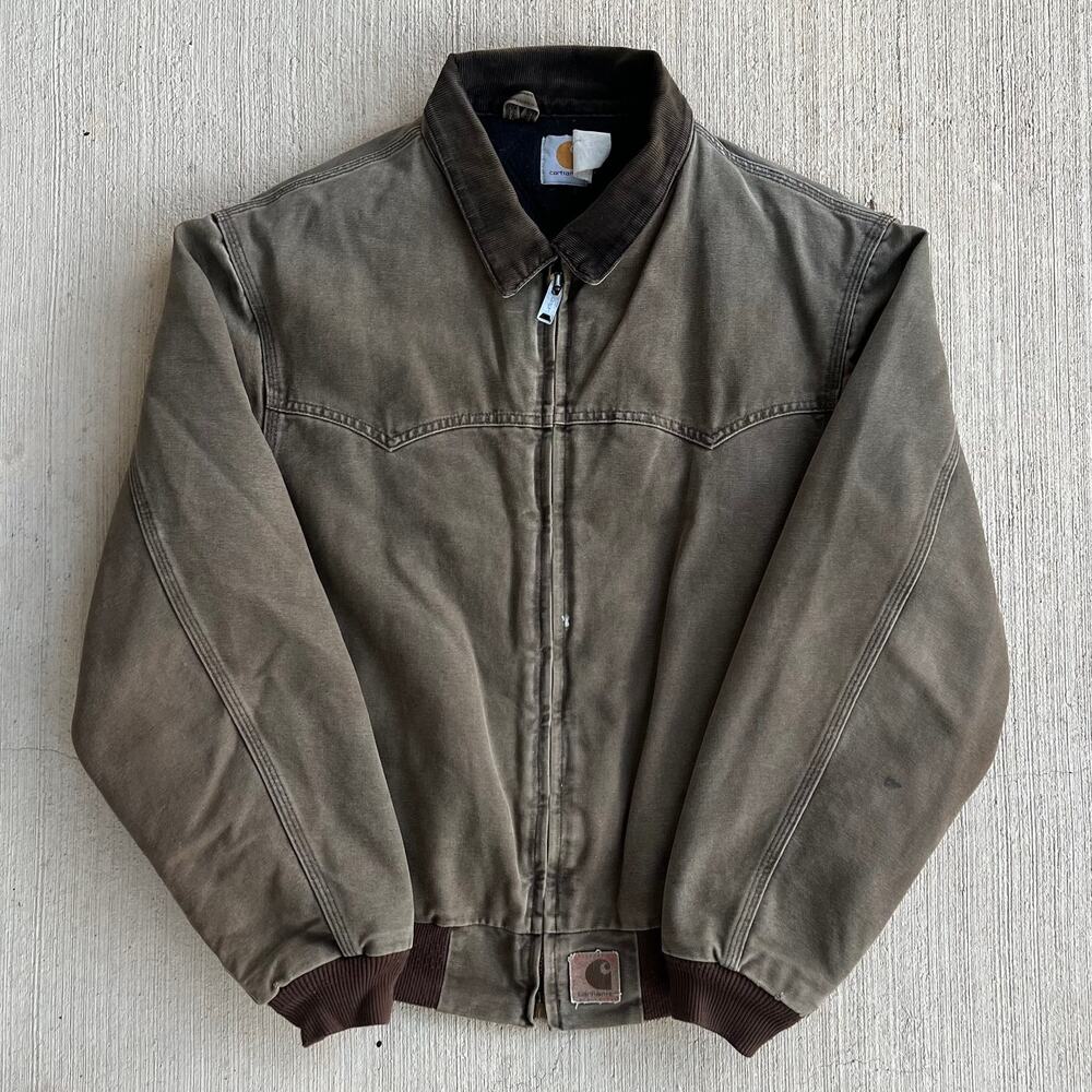 Carhartt Santa Fe brown work wear jacket